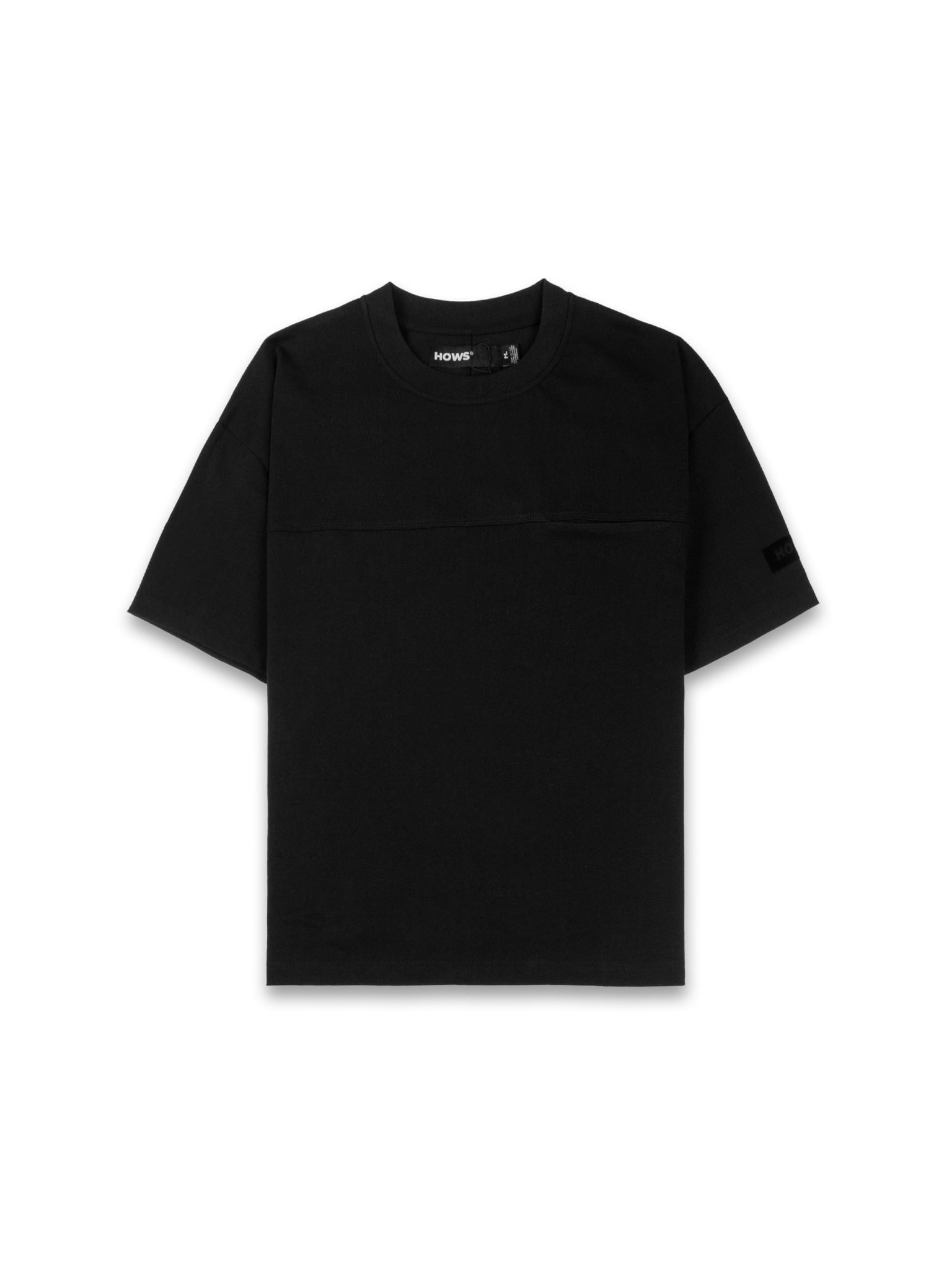  HOWS® BASIC TEE V.2 / BLACK 
