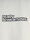  HOWS® RTW TEE / CREAM 