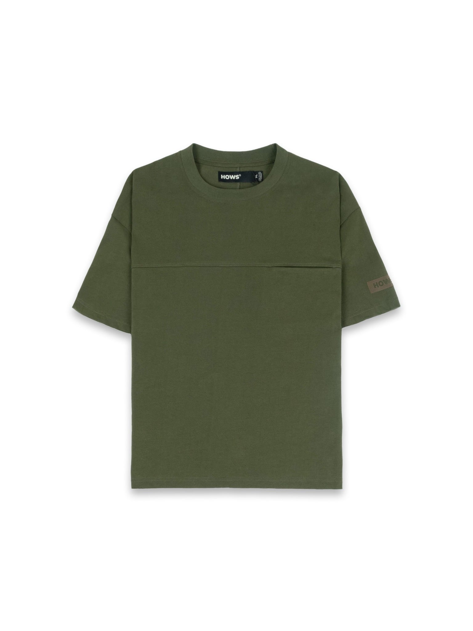  HOWS® BASIC TEE V.2 / MOSS 