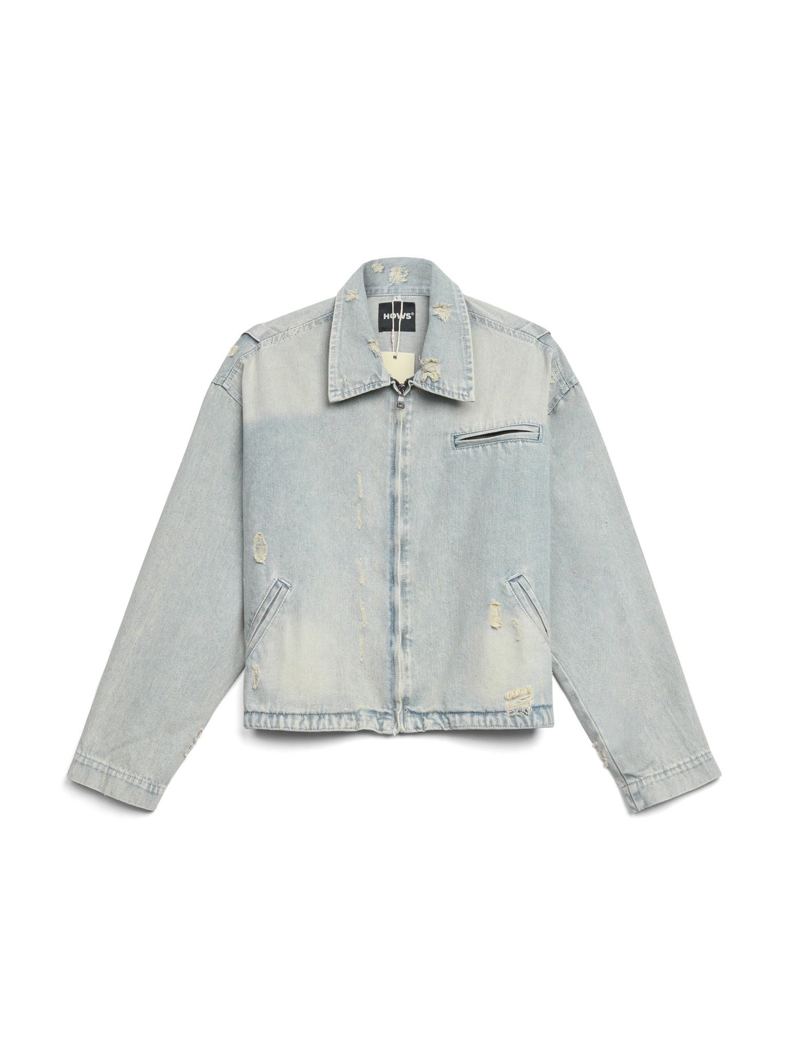  HOWS® ÁO KHOÁC JEANS / XANH 