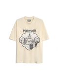 HOWS® SS24-06 THE POUVOIR TEE CREAM 