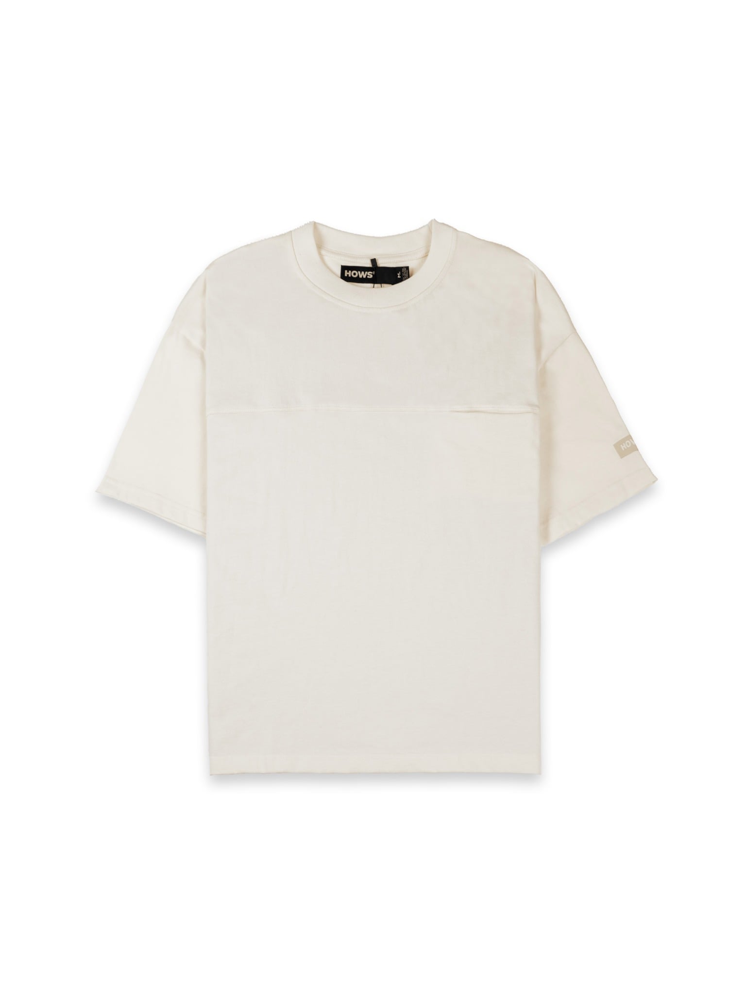  HOWS® BASIC TEE V.2 / CREAM 