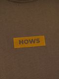  HOWS® BASIC TEE HOWS LOGO / BROWN 
