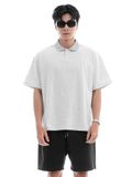 HOWS® POLO BASIC TEE GRAY 
