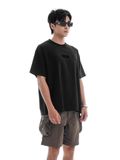  HOWS® BASIC TEE HOWS LOGO / BLACK 