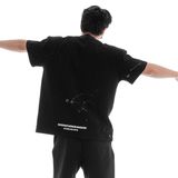  HOWS® THE RETRO COLOR TEE / BLACK 