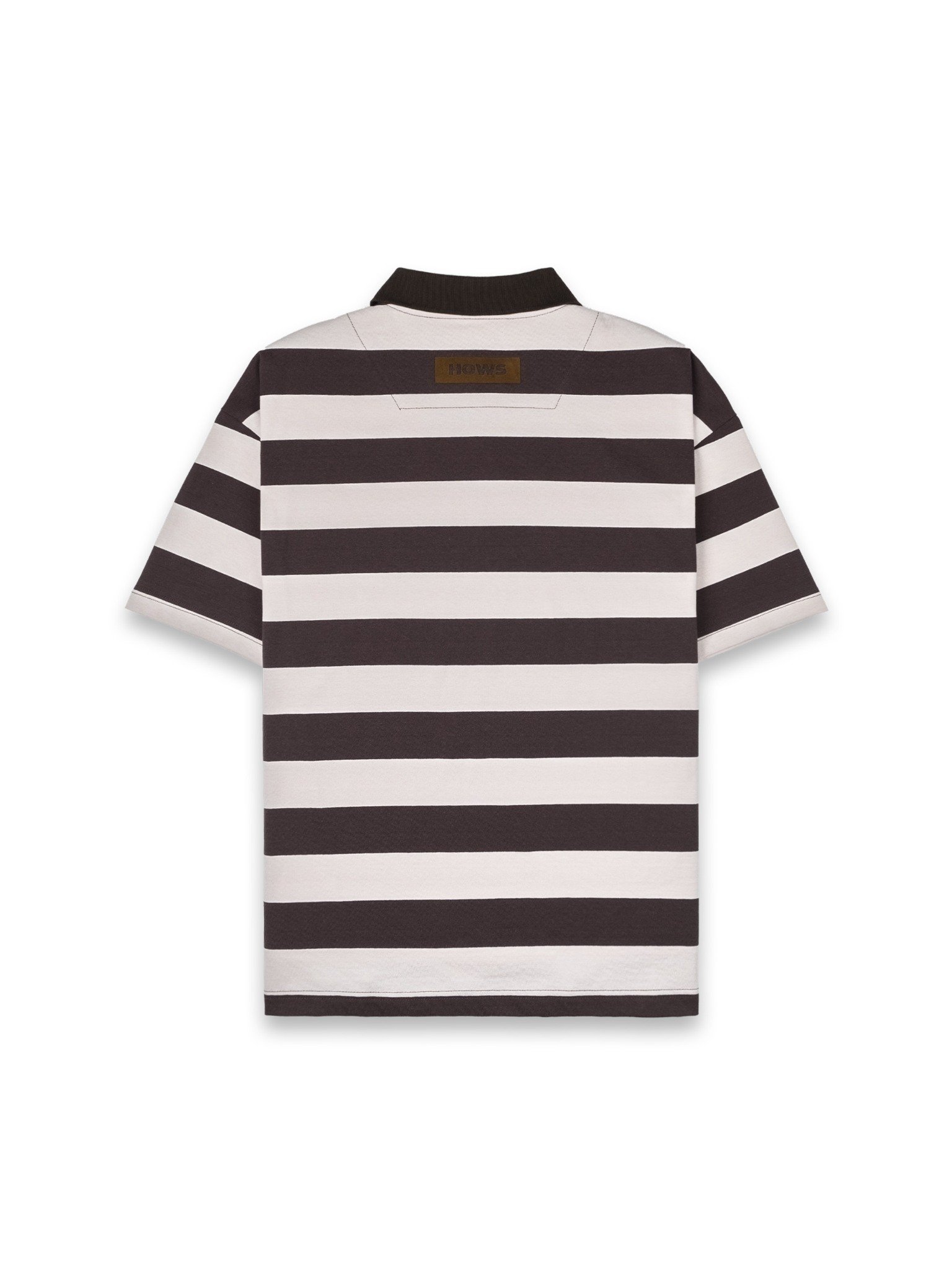  HOWS® ÁO POLO SỌC / NÂU 