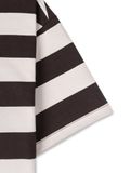 HOWS® STRIPED POLO / BROWN 