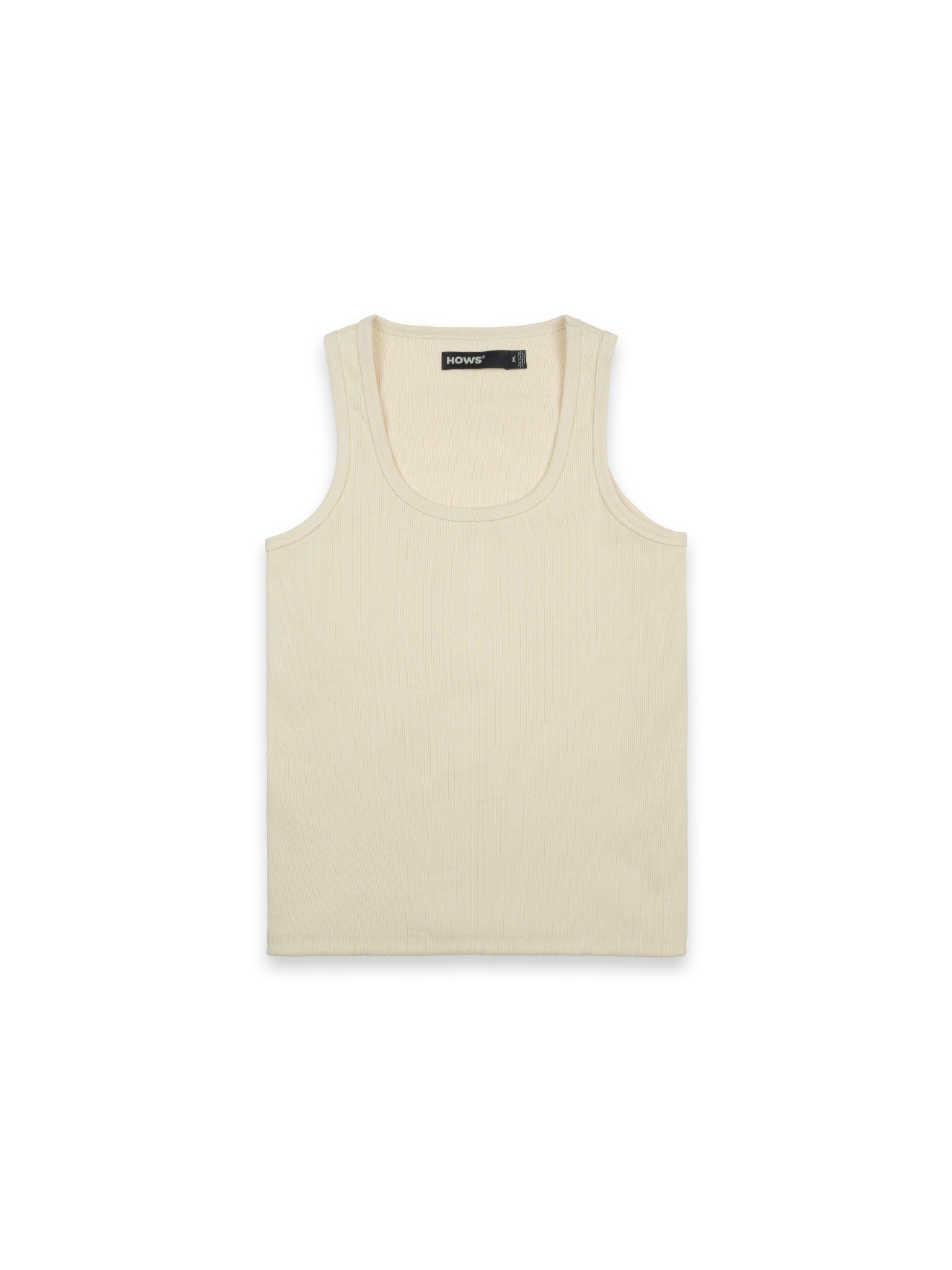  HOWS® BASIC TANKTOP / CREAM 