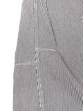  HOWS® STRIPED KHAKI PANTS / BLACK x WHITE 