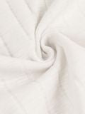  HOWS® FITTED LONG SLEEVE HENLEY T-SHIRT / CREAM 
