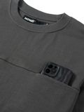  HOWS® BASIC TEE V.2 / LEAD GRAY 