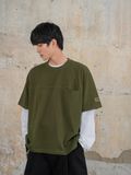  HOWS® ÁO THUN V2 / XANH RÊU 