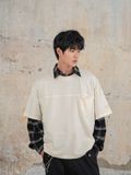  HOWS® BASIC TEE V.2 / CREAM 