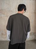  HOWS® BASIC TEE V.2 / LEAD GRAY 