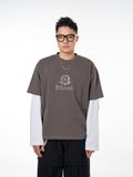  HOWS® ETHEREAL TEE / LEAD GREY 