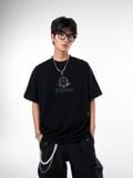  HOWS® ETHEREAL TEE / BLACK 