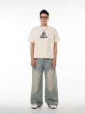  HOWS® ETHEREAL TEE / CREAM 