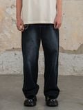  HOWS® INSIDE-OUT JEANS PANTS / WASHED BLACK 