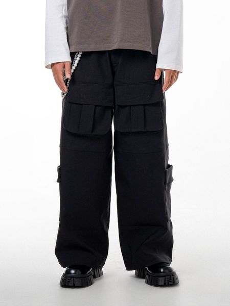  HOWS® DOUPLE POCKETS PANTS / BLACK 