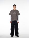  HOWS® ETHEREAL TEE / LEAD GREY 