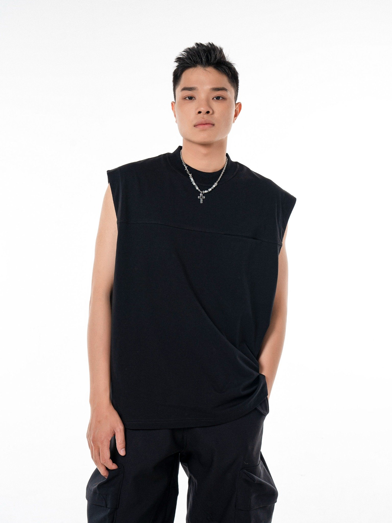  HOWS® BASIC TANKTOP V.2 / BLACK 