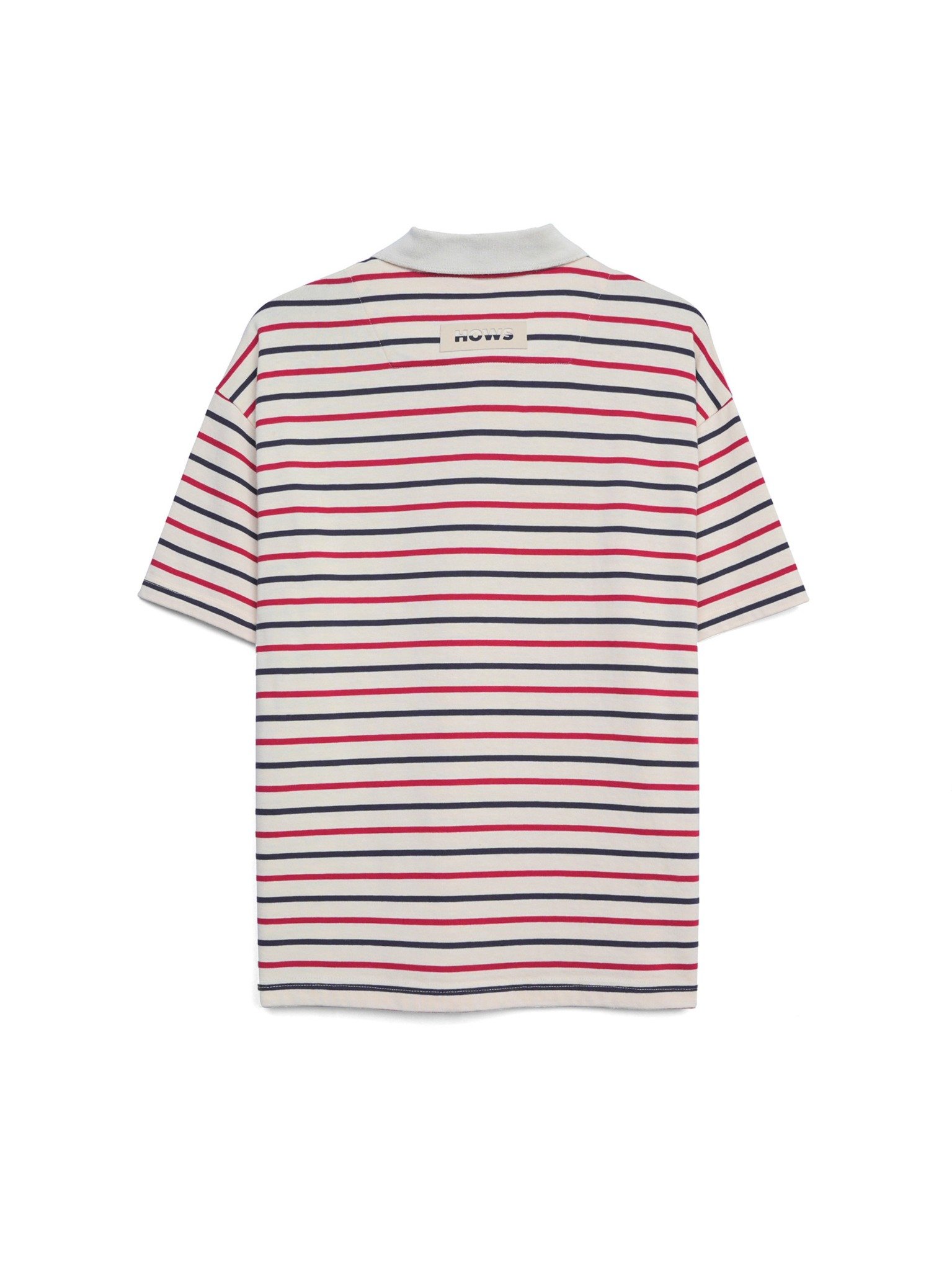  HOWS® ÁO POLO SỌC / XANH ĐỎ 