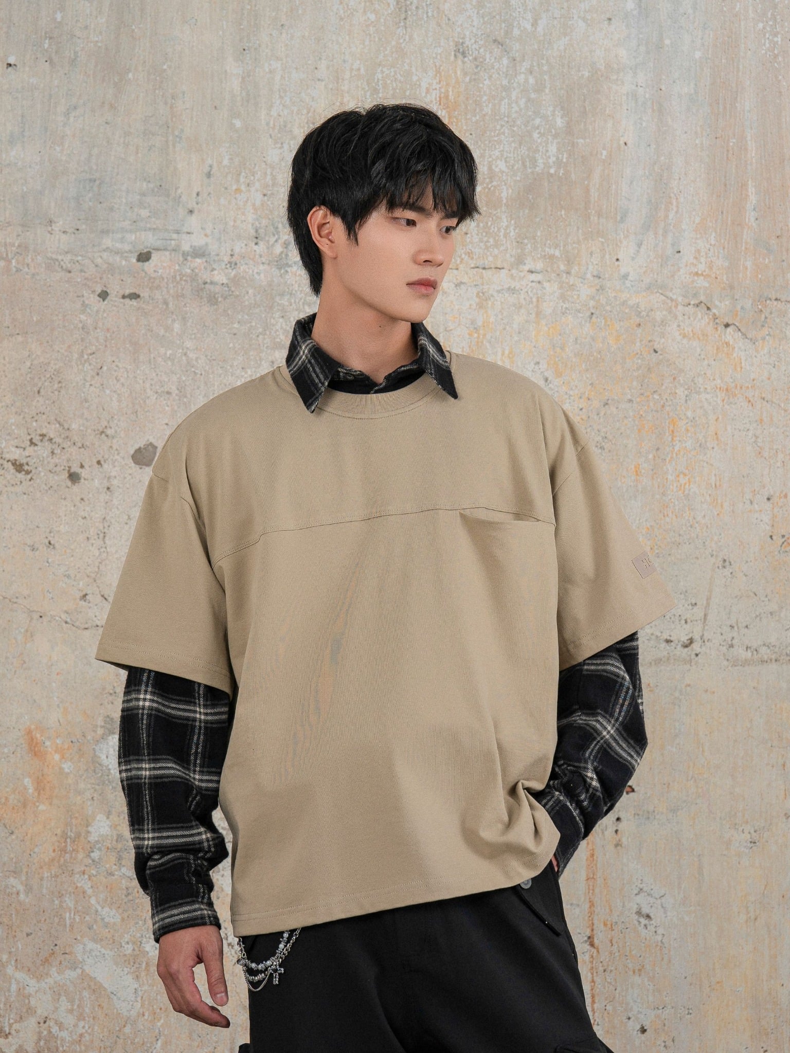 HOWS® BASIC TEE V.2 / BEIGE 
