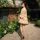  Đầm Tiểu Thư tay Phồng Phong Cách Bánh Bèo Dễ Thương Cho Chị Em - Lola VietNam 