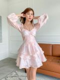  Đầm Thiên Nga Swan Dress Đi Tiệc Du Lịch 2 Màu Trắng Đen - Lola Vietnam 