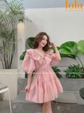  Đầm baby doll trơn phong cách công chúa - Lola Vietnam 