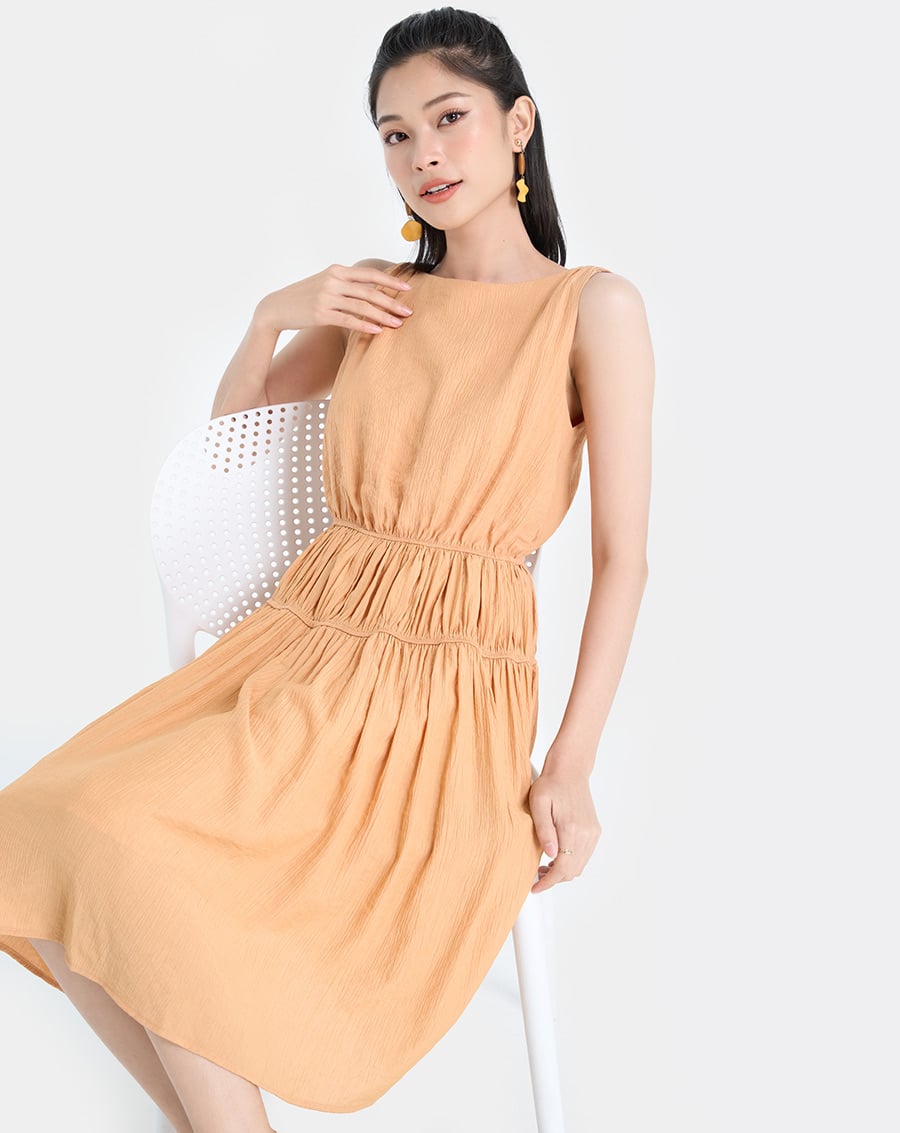 Đầm midi hạ eo - Image 1