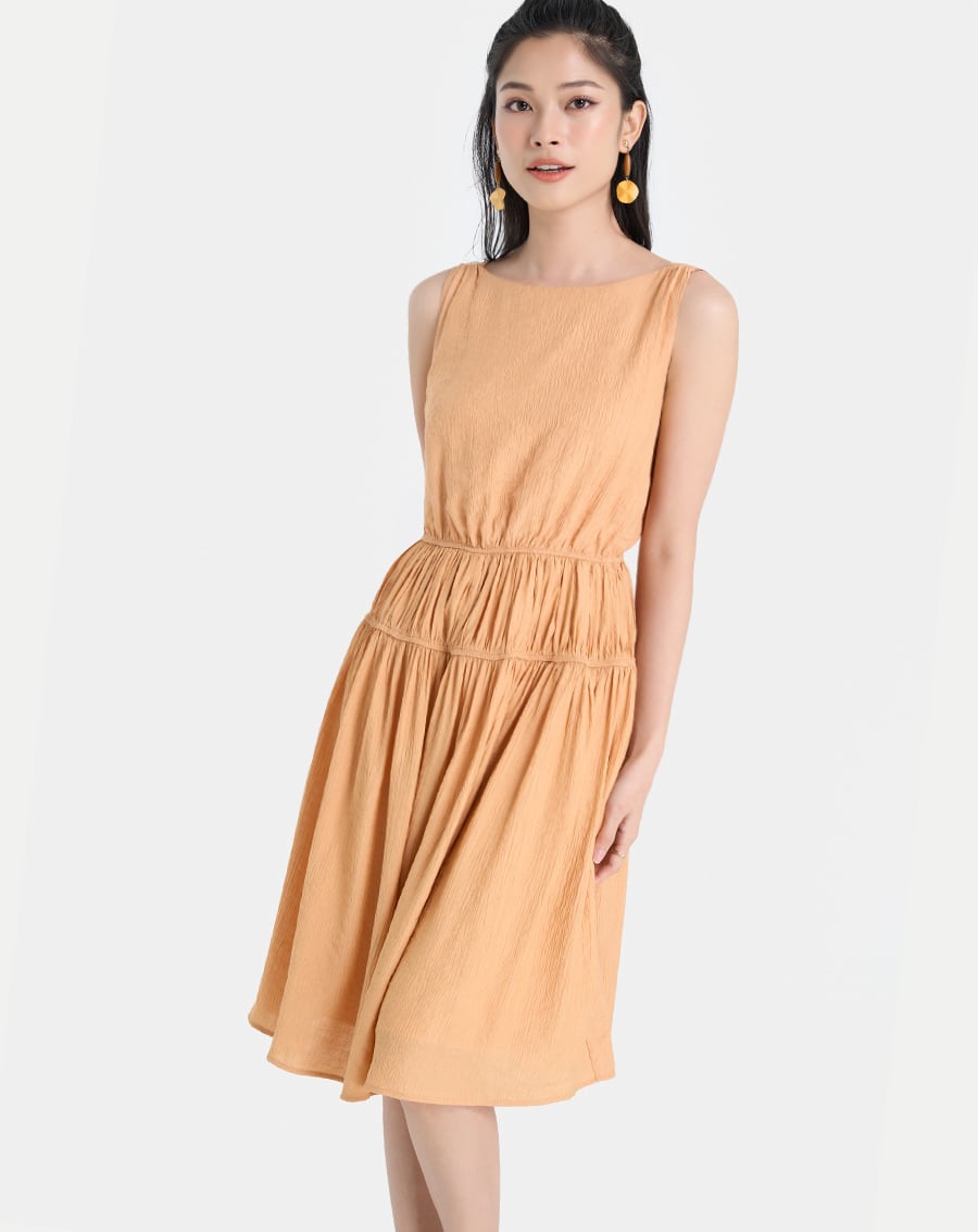 Đầm midi hạ eo - Image 4