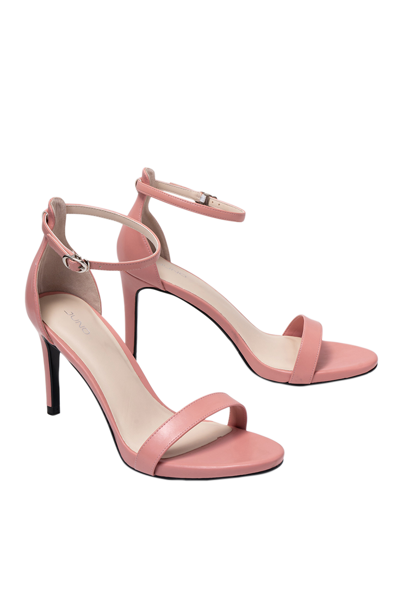 Giày Sandal Gót Thanh Tối Giản - Image 9