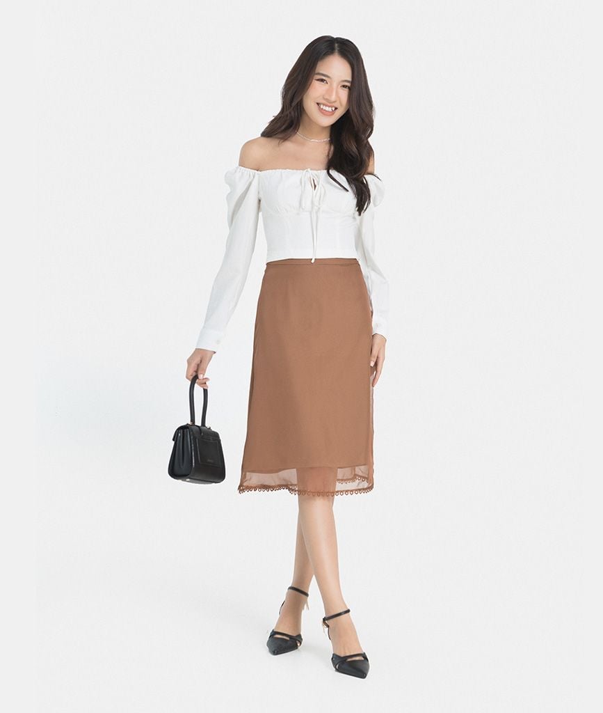 Váy lửng midi