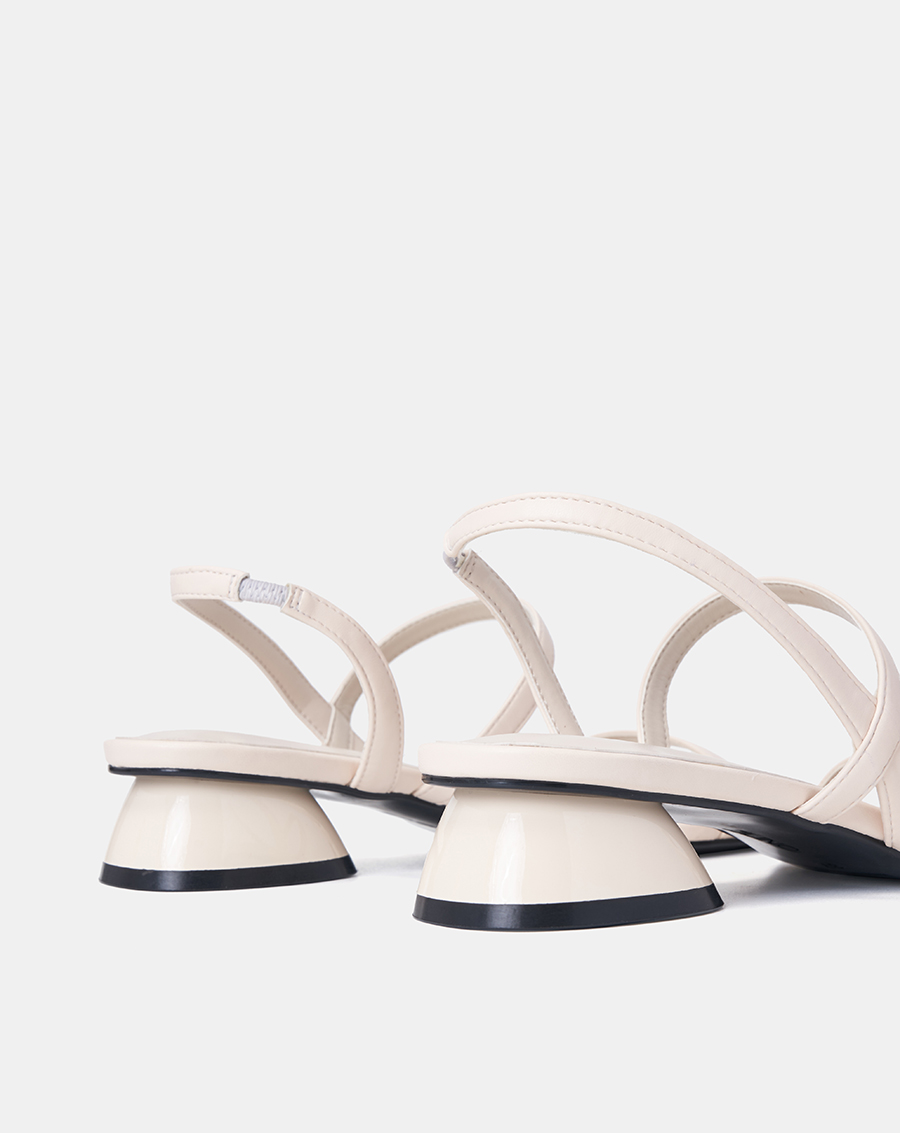 Giày Sandal Mũi Vuông Dây Mảnh - Image 4
