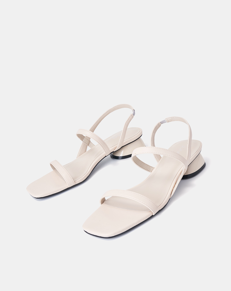 Giày Sandal Mũi Vuông Dây Mảnh - Image 5