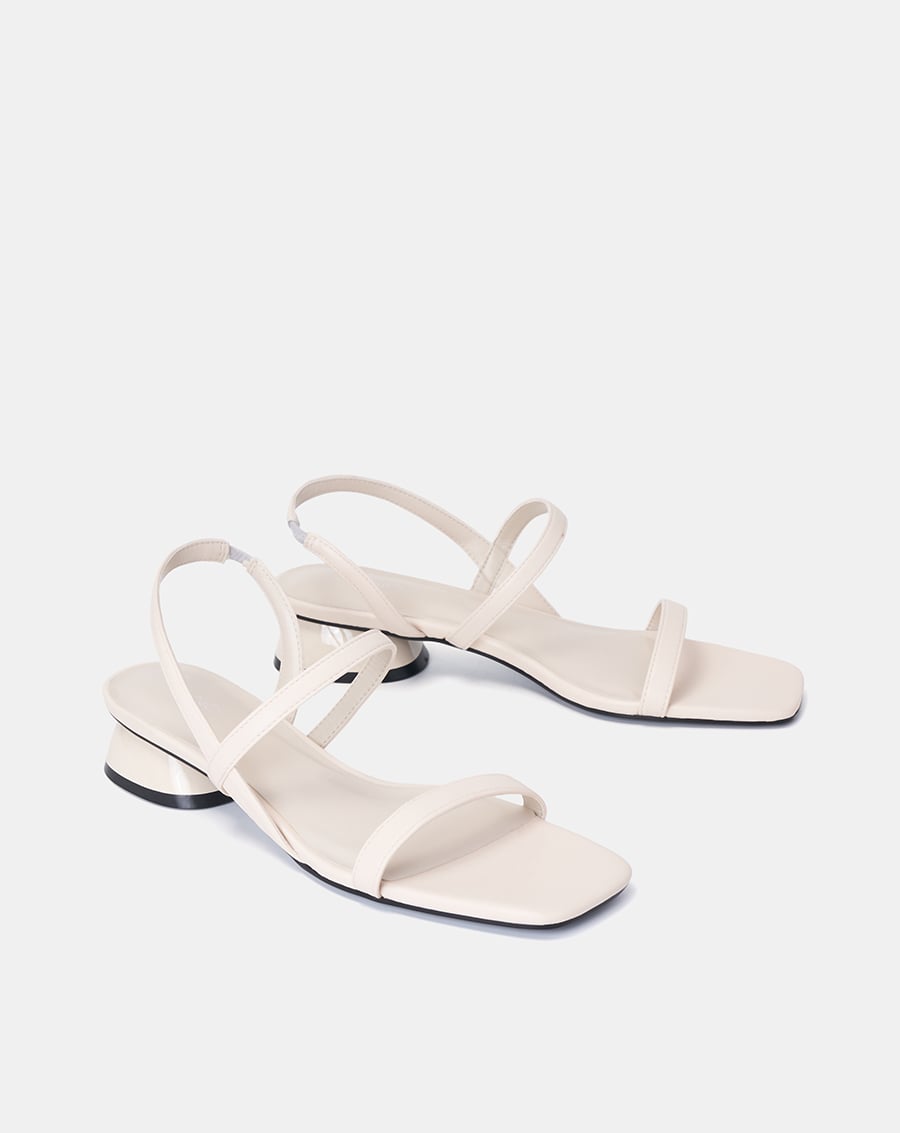 Giày Sandal Mũi Vuông Dây Mảnh - Image 7