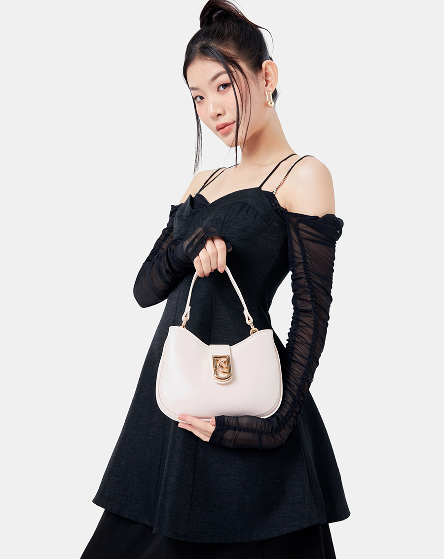 Túi Xách Nhỏ Đeo Vai Khóa Xoay Monogram - Image 3