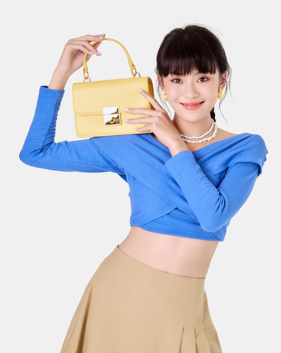 Túi xách nhỏ khóa trượt - Image 2