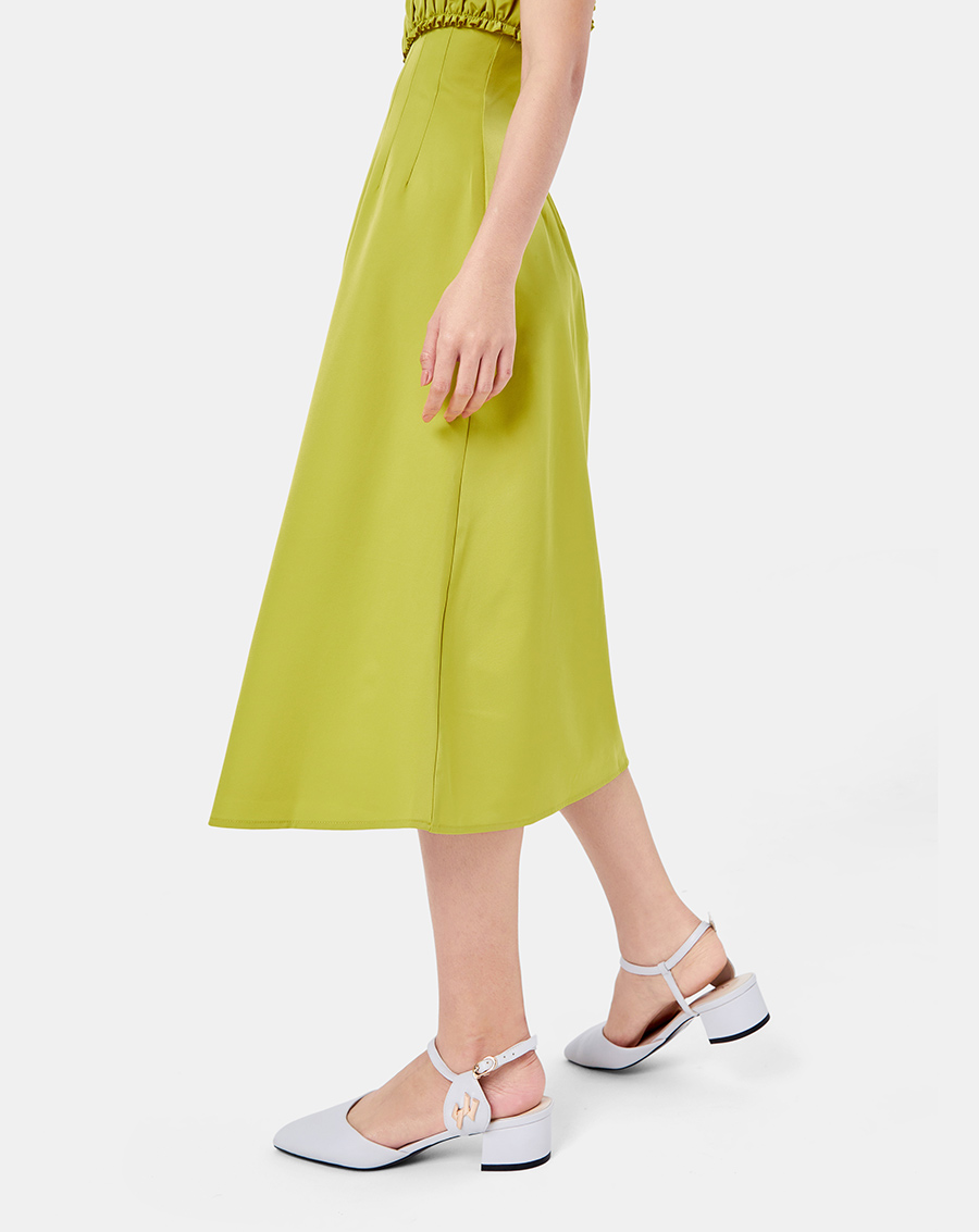 Giày Búp Bê Mũi Nhọn Trang Trí Logo Cách Điệu - Image 3