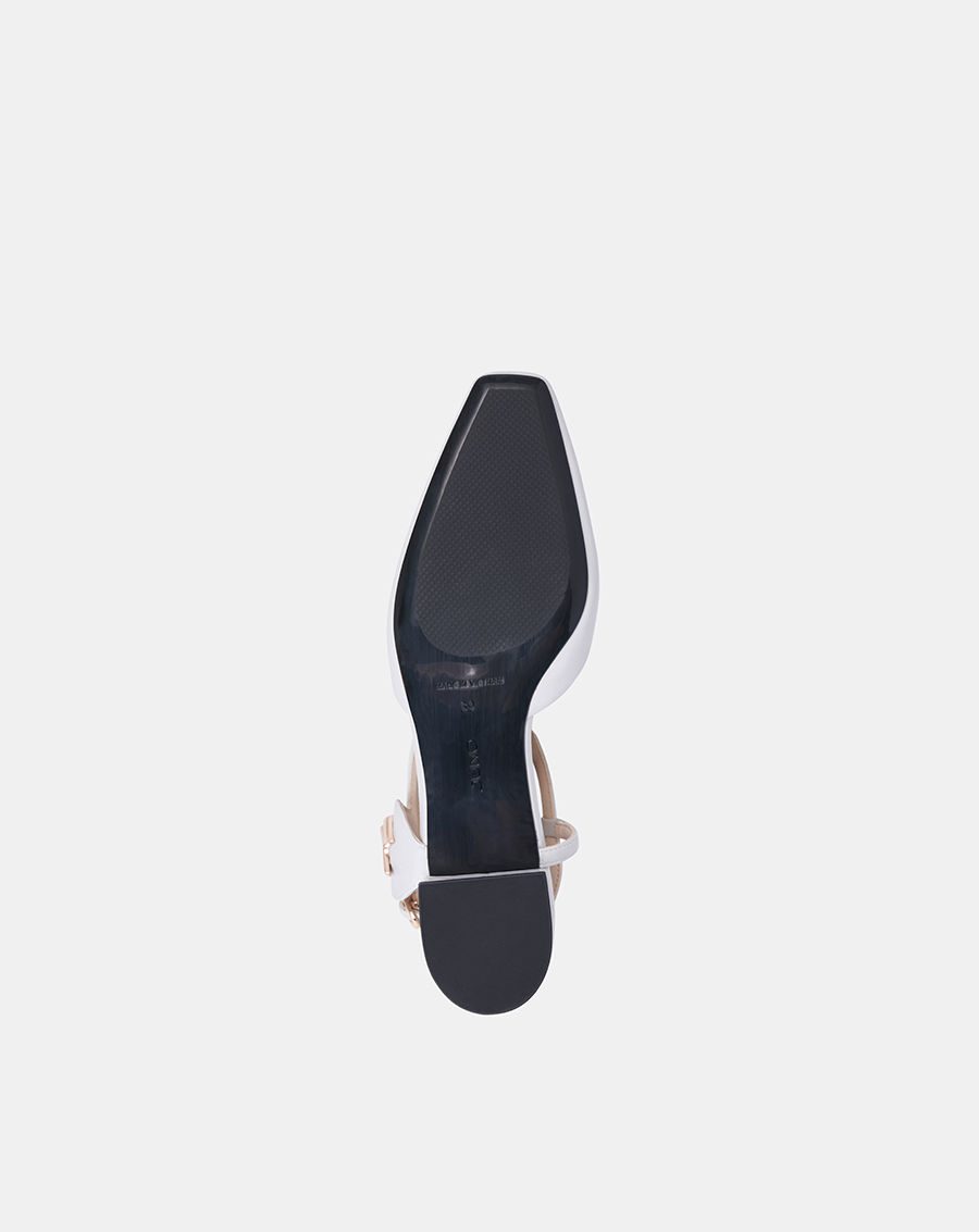 Giày Búp Bê Mũi Nhọn Trang Trí Logo Cách Điệu - Image 8