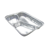  Khay nhôm 3 ngăn 750ml + nắp 