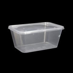  Hộp thực phẩm chữ nhật (kèm nắp) - 1000ml PP 