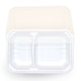  Hộp giấy FEST BIO 2 COMPTS TAKEAWAY BOX WITH LID 600ml 