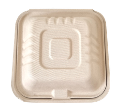  Hộp giấy bã mía FEST BIO BROWN BURGER TAKEAWAY BOX 600ml 