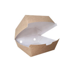  Hộp giấy kraft 9.5x9.5x7cm B3 burger 
