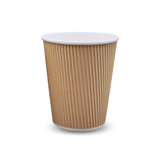  Ly giấy kraft 2 lớp 360ml - 12oz ripple 