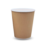  Ly giấy kraft 2 lớp 480ml - 16oz ripple 