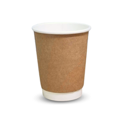  Ly giấy kraft 2 lớp 360ml - 12oz 265gsm 